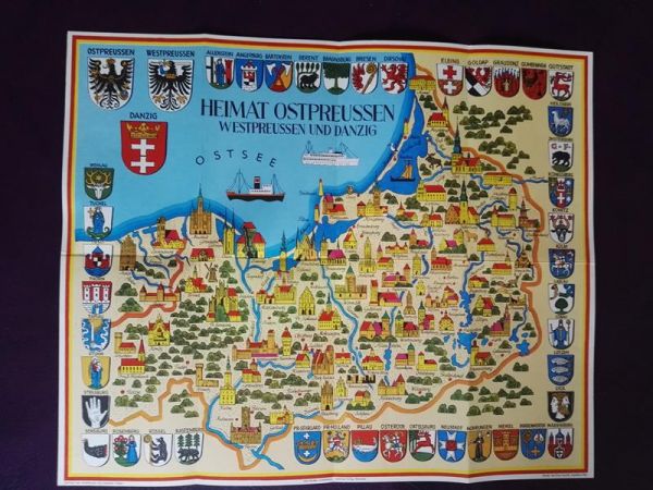 Ostpreußen - Mit Westpreußen/Danzig und Memel - von Adam Kraft und Rudolf Naujok (Bildwerk)