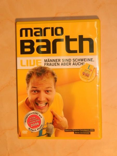 DVD Mario Barth Live "Männer sind Schweine, Frauen aber auch!"