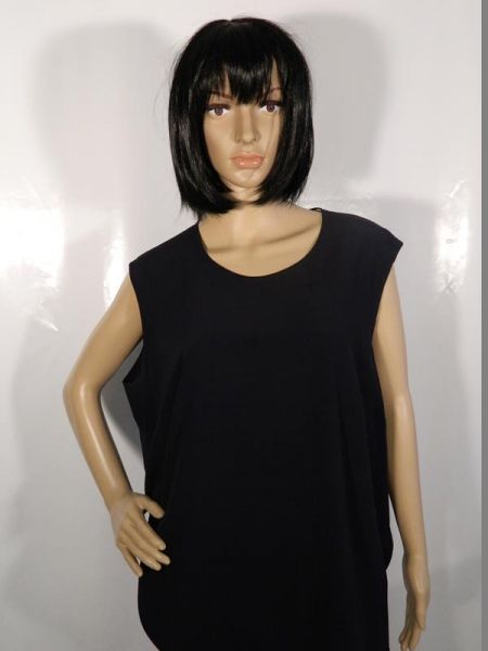 Sommermann Bluse Dunkelblau Gr. 48