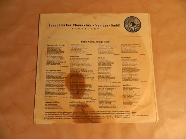 LP Stille Nacht, Heilige Nacht