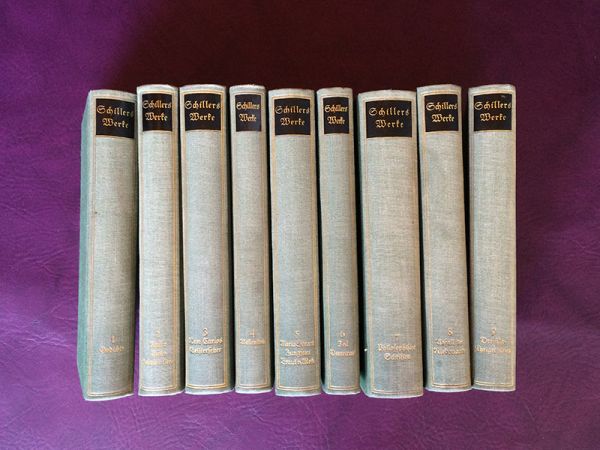 Schillers Werke, Band 1-9