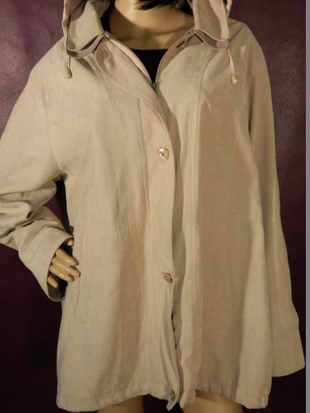 Karoline Jacke Khakibraun Gr. XXXL