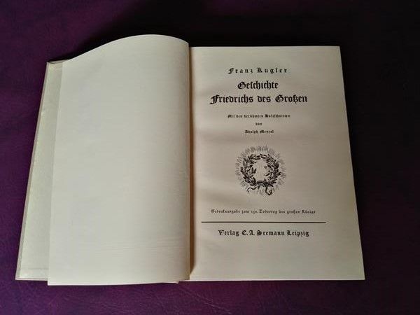 Geschichte Friedrichs des Großen von Franz Kugler