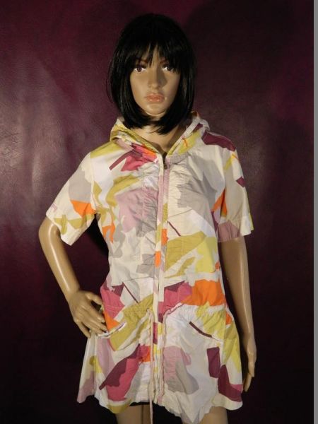 Sandwich Shirtjacke Bunt Gr. 40