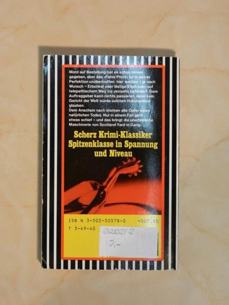 Krimi "Das fahle Pferd" von Agatha Christie