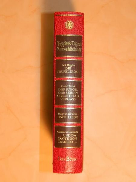 Büchersammlung Reader's Digest Auswahlbücher - Die Teufelsrose, Späte Liebe, u.v.m.