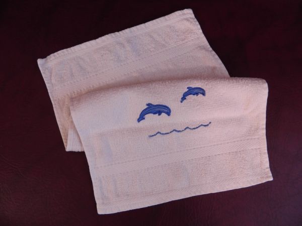 Gästehandtuch "Delfine"