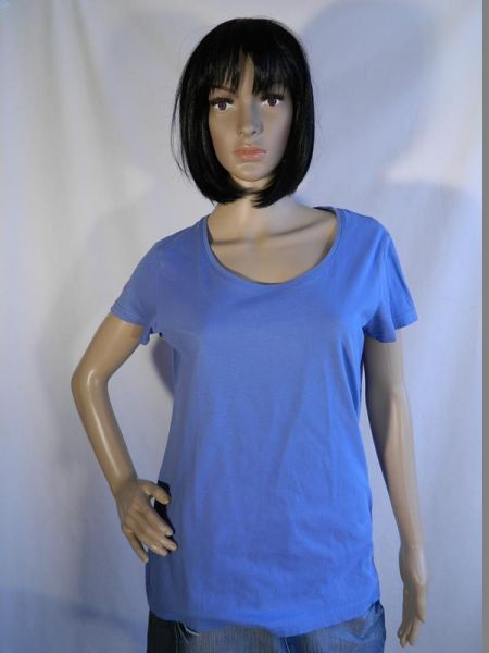 Peckott Shirt, Blau, Gr. 40