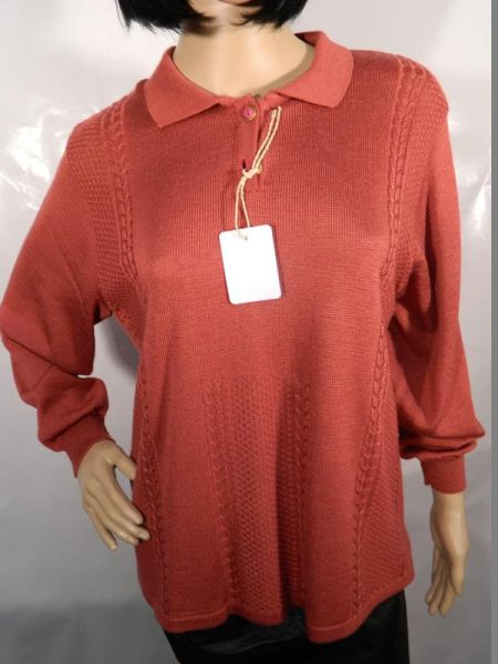 Sweatshirt Rot Gr. M