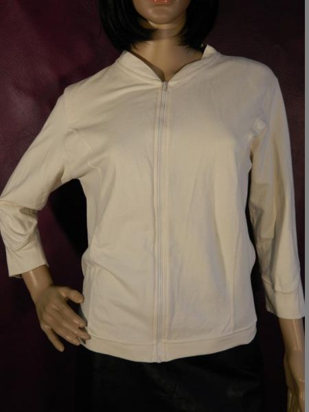 X-Mail Sweatjacke Creme Gr. L (42/44)