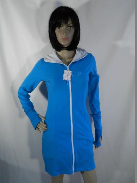 Ato Sweatjacke Lang, Blau, Gr. S