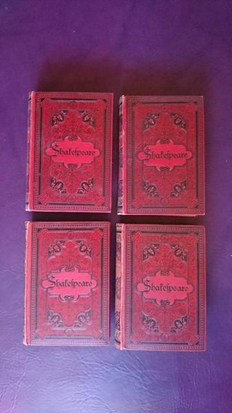 Shakespeare's Werke, Auswahl in 4 Bänden