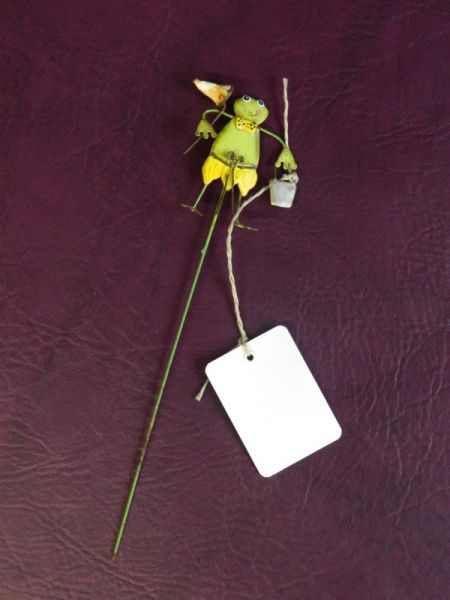 Pflanzen-Stecker "Frosch"