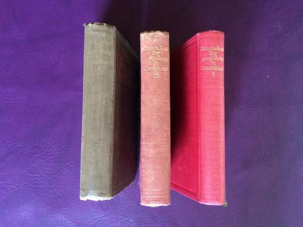 Ricarda Huch - Der große Krieg in Deutschland, Band 1-3