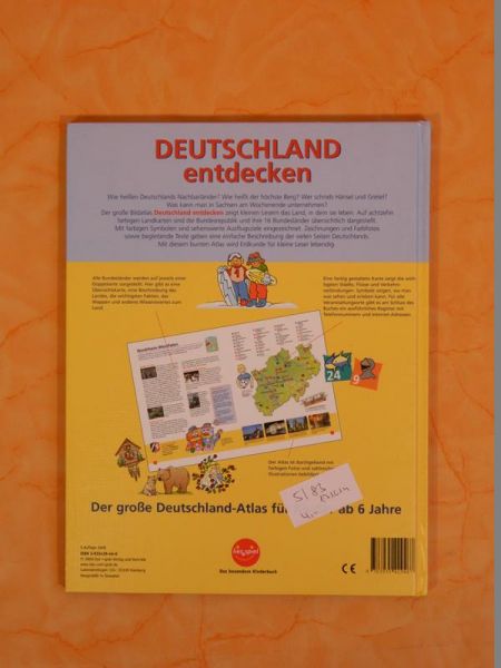 DEUTSCHLAND entdecken - das große Bildatlas für Kinder ab 6 Jahre