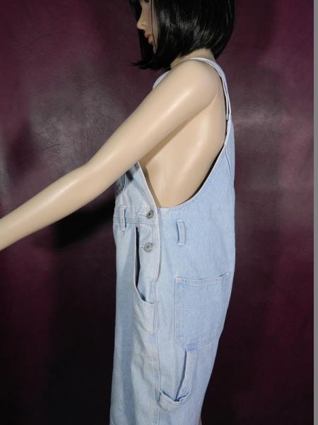 Jeans Latzshorts Blau Gr. 38