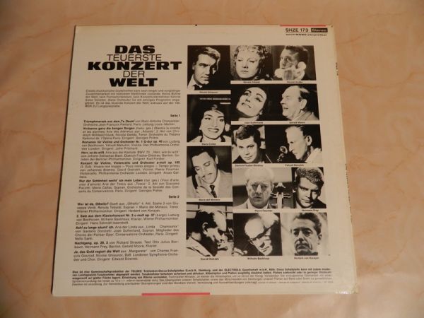 LP Das teuerste Konzert der Welt