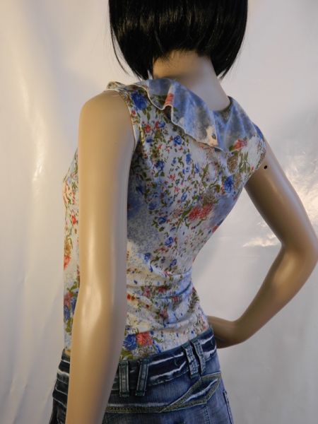 Französisches Blümchen-Top Gr. S