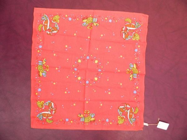 Kinder-Tischdecke, Rot, Weihnachten