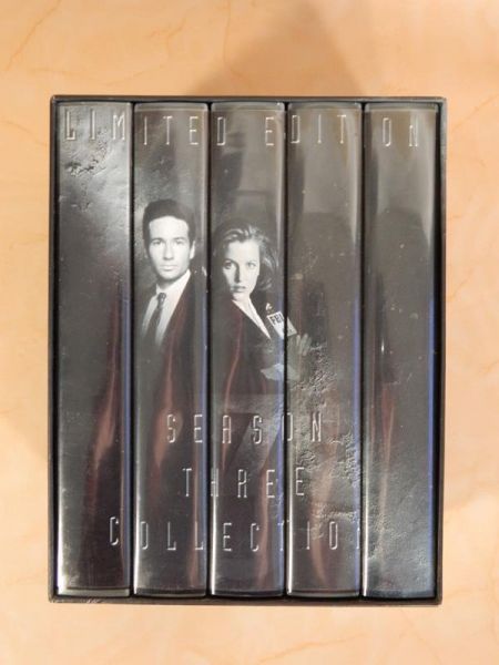 VHS "Akte X" Season 3 Collection Limited Edition