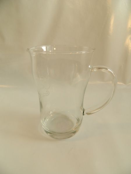 Glaskanne mit Gravur "Edith"