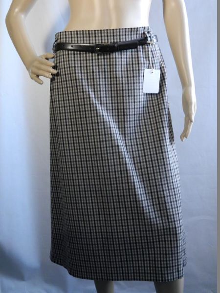 YSS Rock Braun Kariert mit Gürtel, Gr. 25