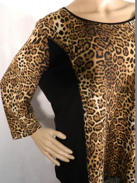 Yorn Sweatshirt Leoprint Gr. 46