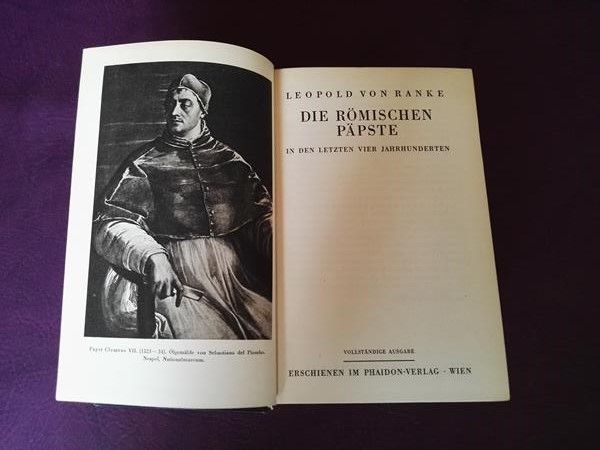 Die Päpste von Leopold v. Ranke