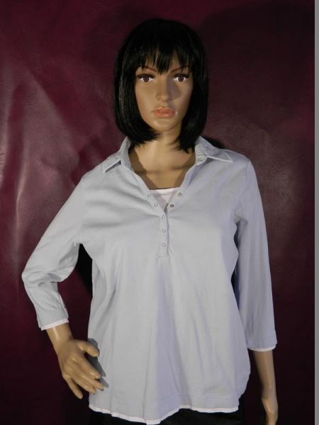 Sweatshirt Hellblau Gr. 44/46