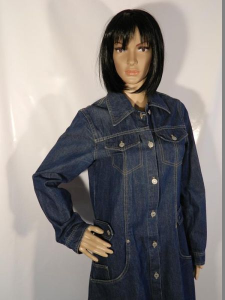 Jeanskleid Blau Gr. M