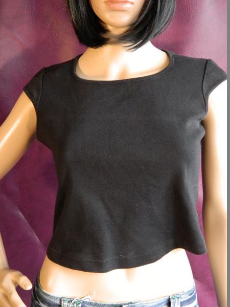 Esprit Shirt Schwarz Kurz, Gr. S