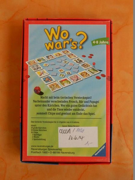 Ravensburger "Wo wars?"