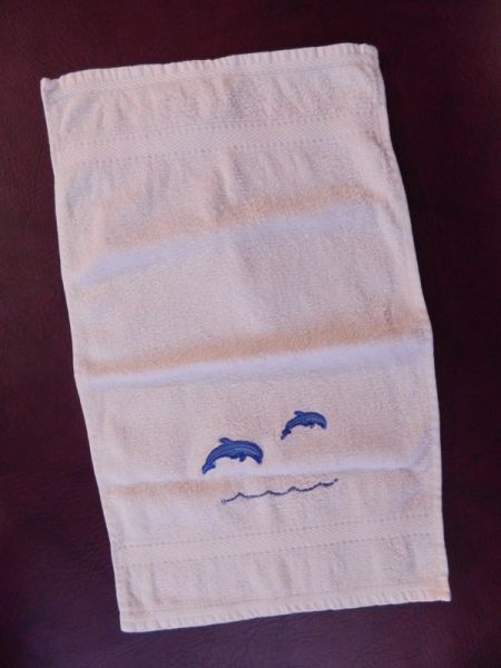 Gästehandtuch "Delfine"