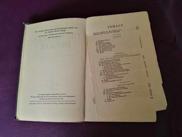 Die Grossen Denker von Will Durant