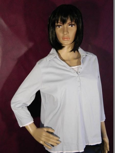 Sweatshirt Hellblau Gr. 44/46