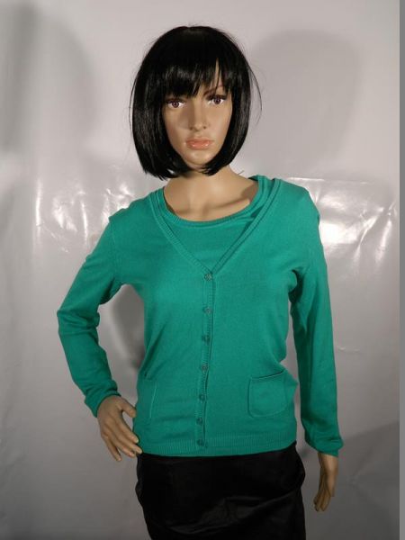 Cecilia Sweatjacke Grün mit dazugehörigem Shirt Gr. S