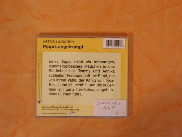 Hörspiel CD Pippi Langstrumpf