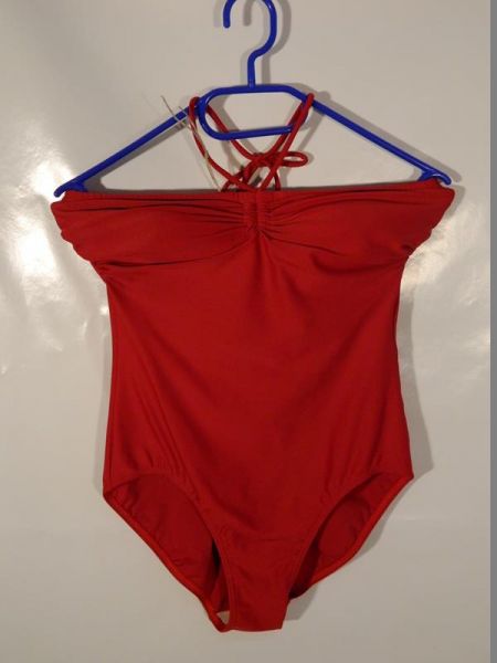 Badeanzug Rot Gr. 38